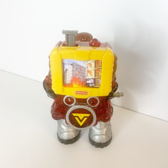 Rescue Heroes Billy Blazes Action Figure And Backpack Fisher Price Fireman - Picture 4 of 8